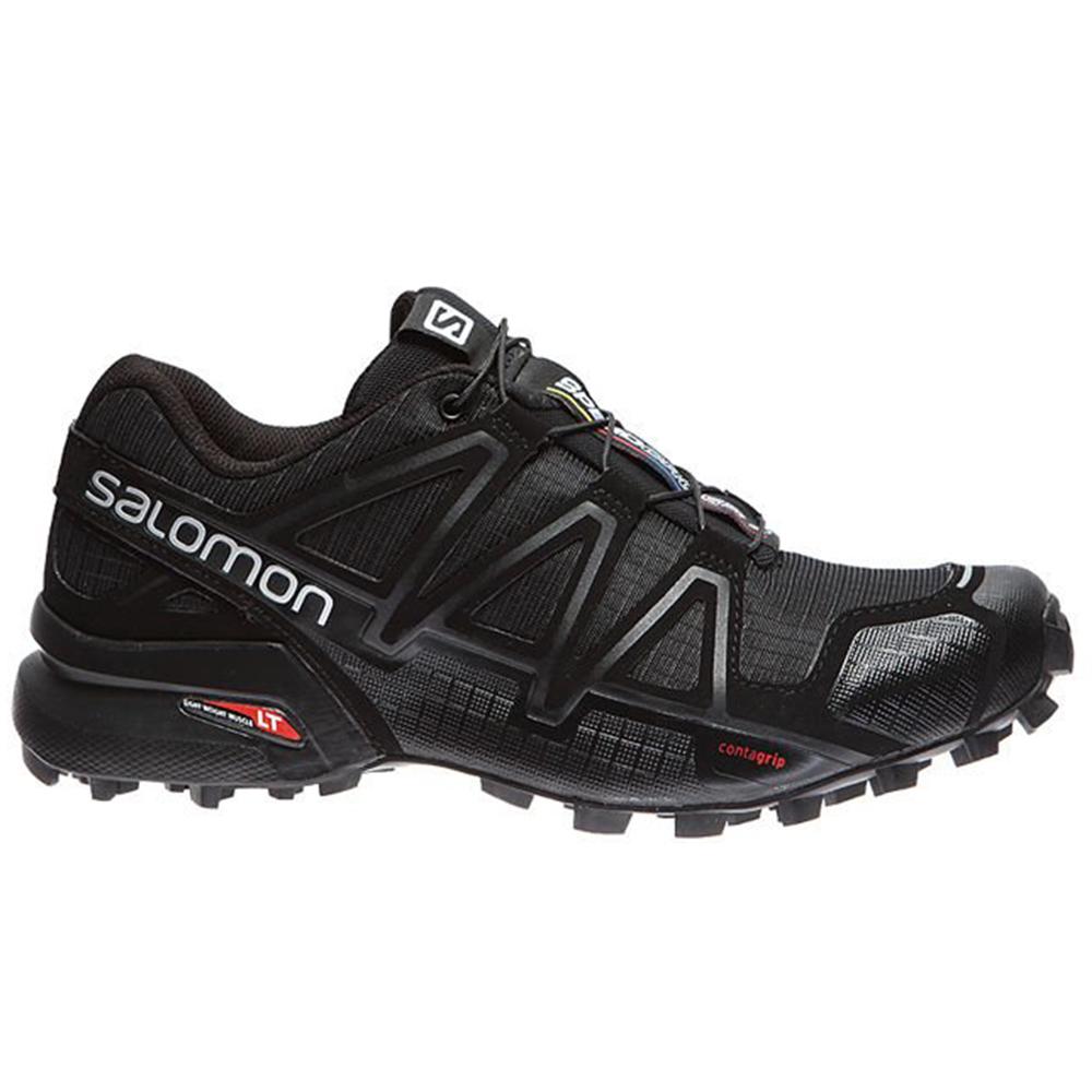 Salomon Singapore Womens Running Shoes - SPEEDCROSS 4 W Black | 74201-KCHA